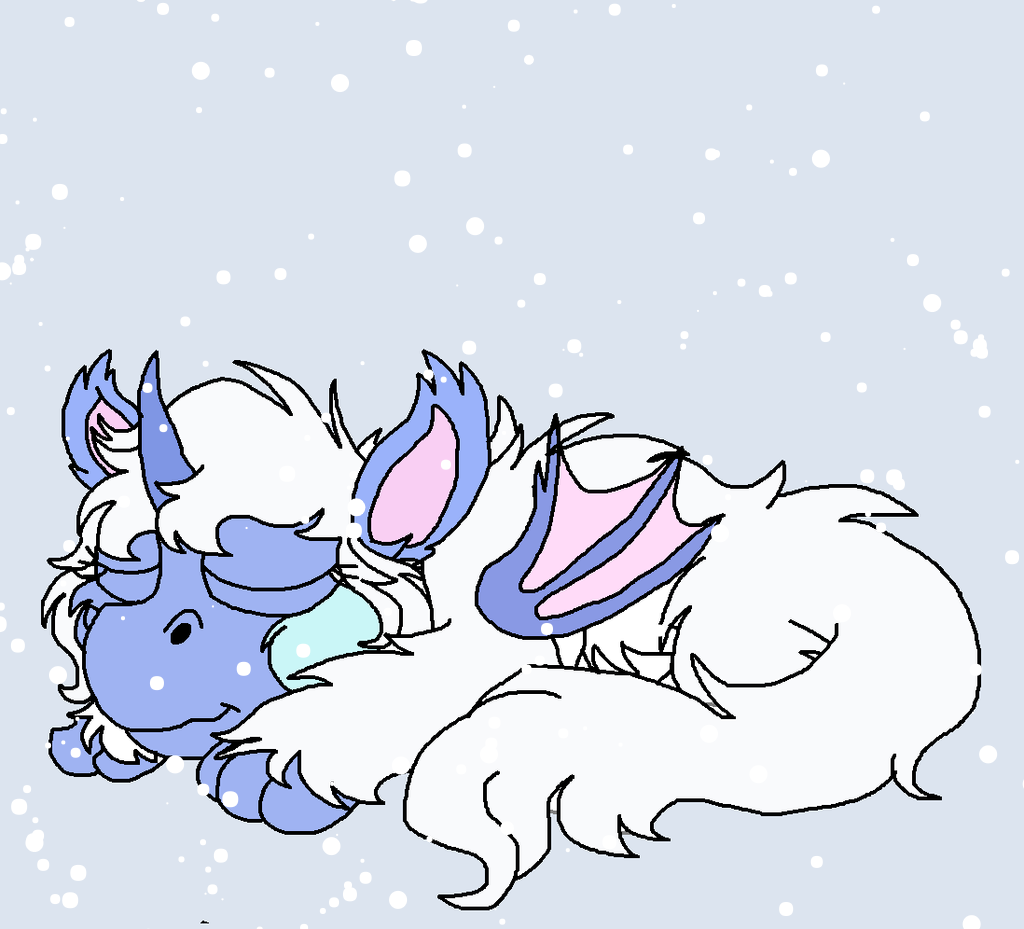 Sleeping Frostbite by rosefang16 on DeviantArt