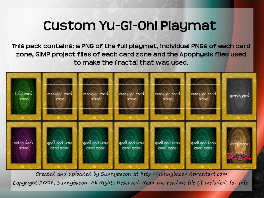 Yu-Gi-Oh Custom Playmat