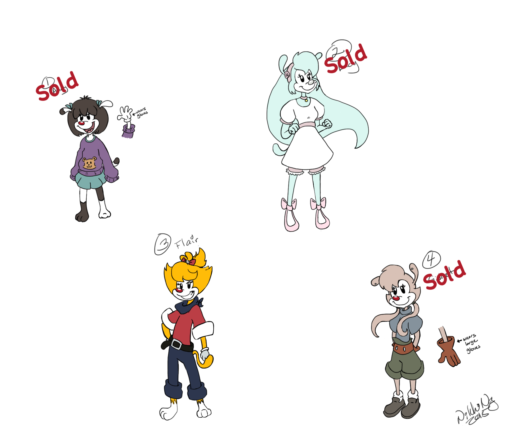 For Sale: Warner Type Adoptables (Price Drop)