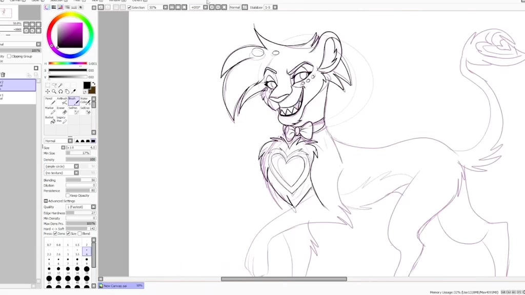 SPEED DRAW Angel Dust Lionized by Pastelpaws23 on DeviantArt