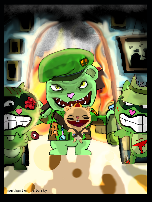 flippy the babysitter by monthgirl on DeviantArt