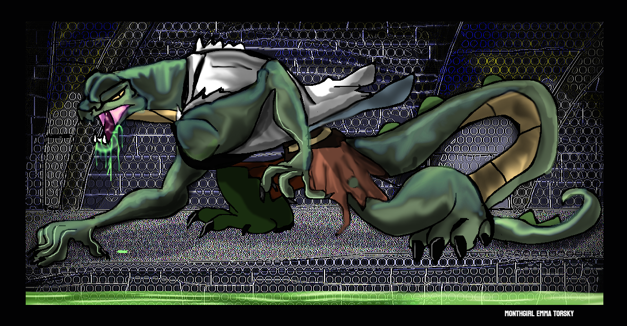 the lizard by monthgirl on DeviantArt