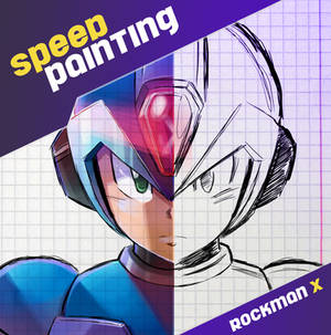 Rockman X Cover / Speed painting