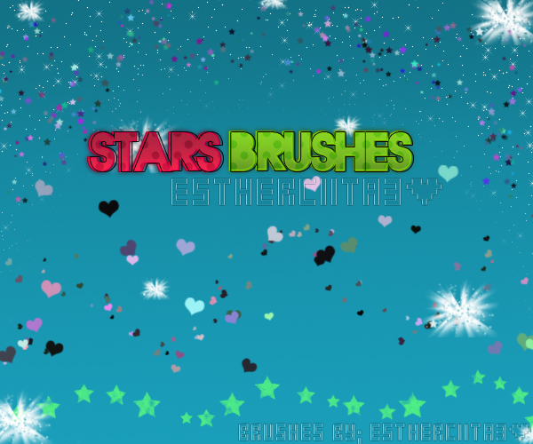 Brushes stars