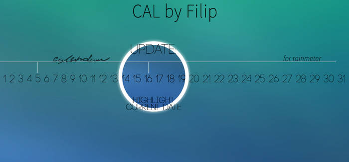 CAL for Rainmeter - Version 1.1