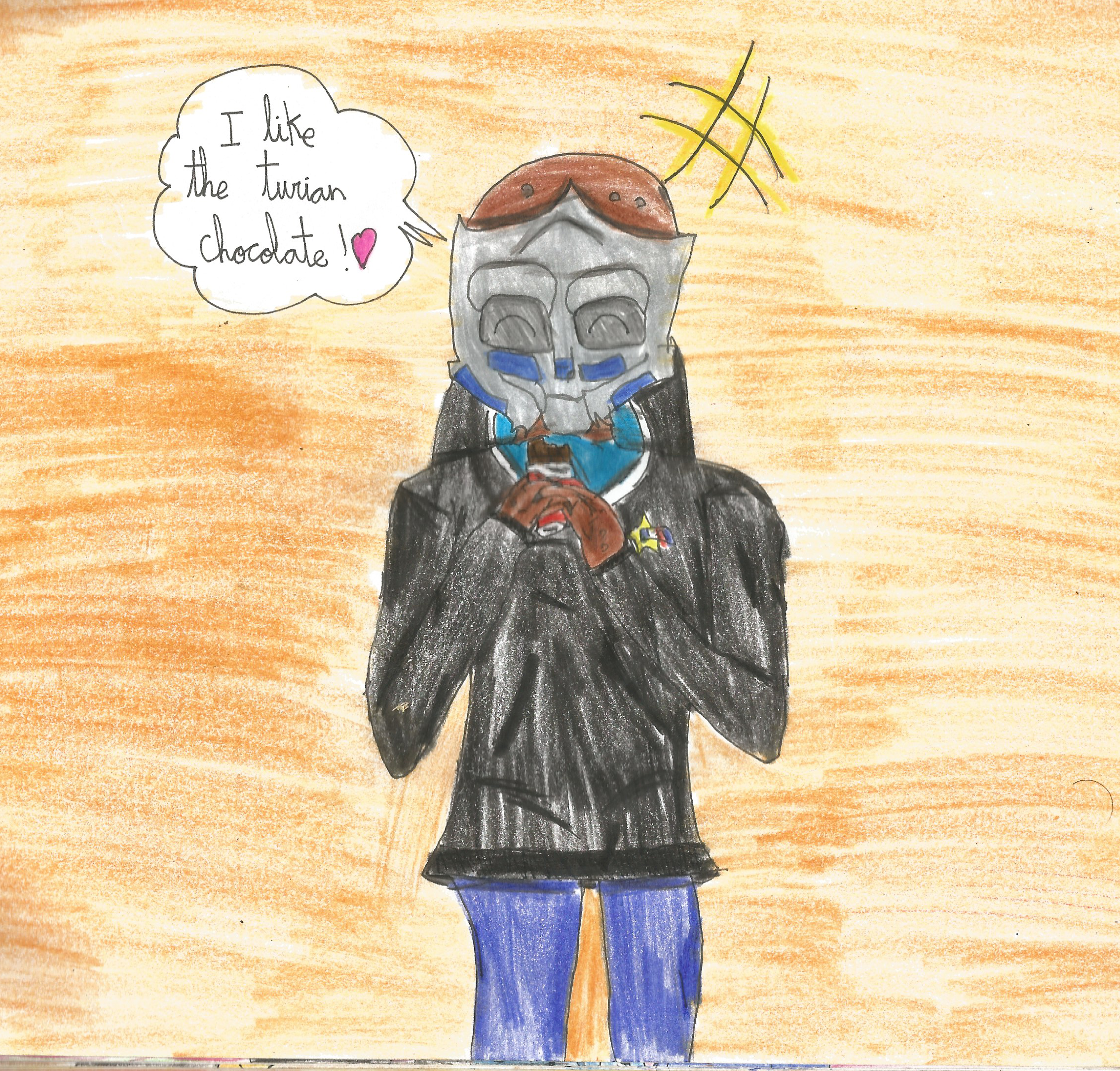 miralle likes the turian chocolate