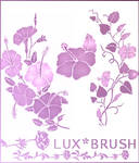 Surf Flowers Brushes by luxbella