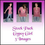 Stock Pack -Gypsy Girl by Gracies-Stock