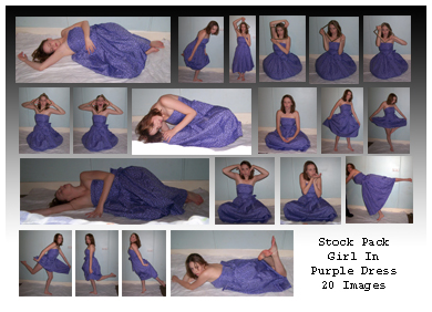 Stock Pack - Girl In Purple Ds