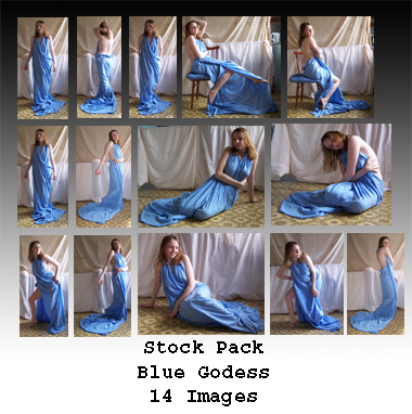 Stock Pack - Blue Goddess