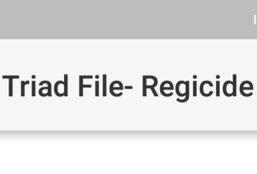 Triad File- Regicide