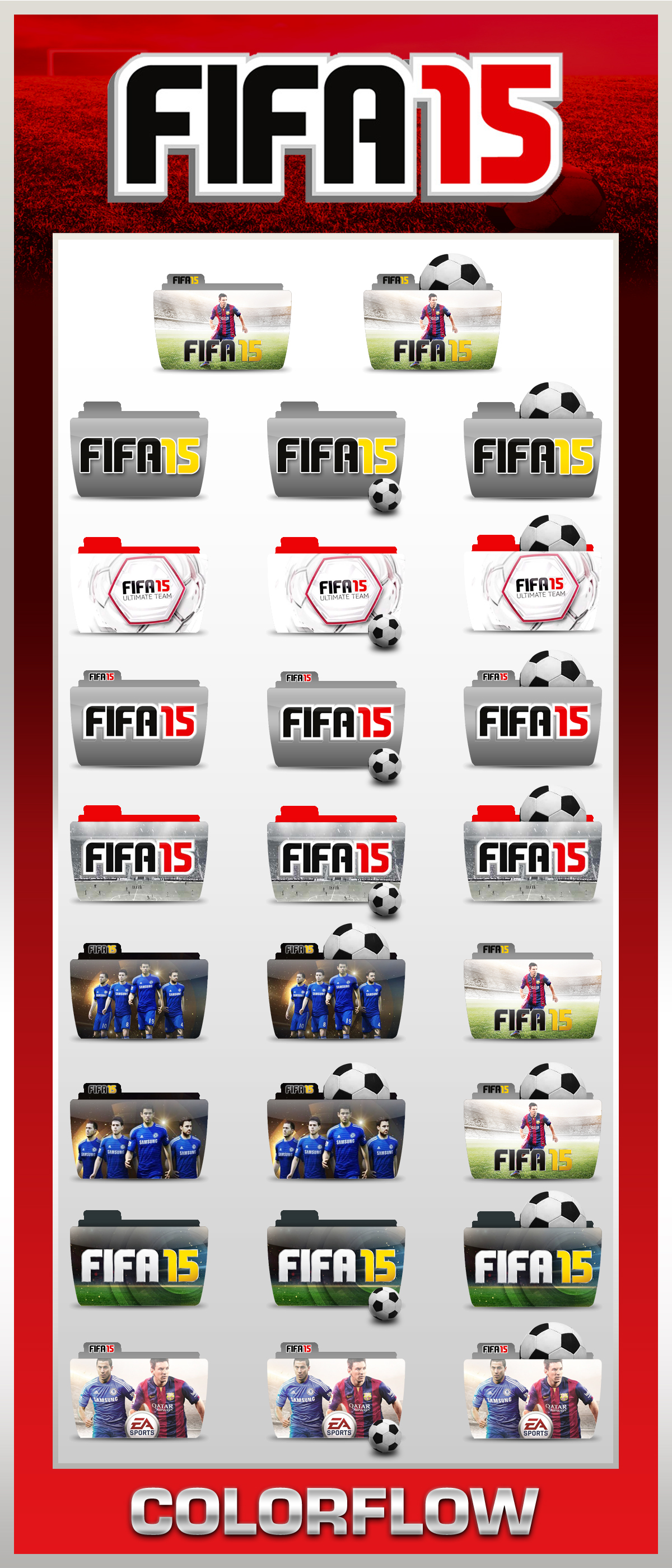 Colorflow FIFA 15 Folders