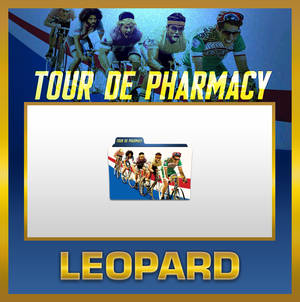 Leopard Tour de Pharmacy Folder