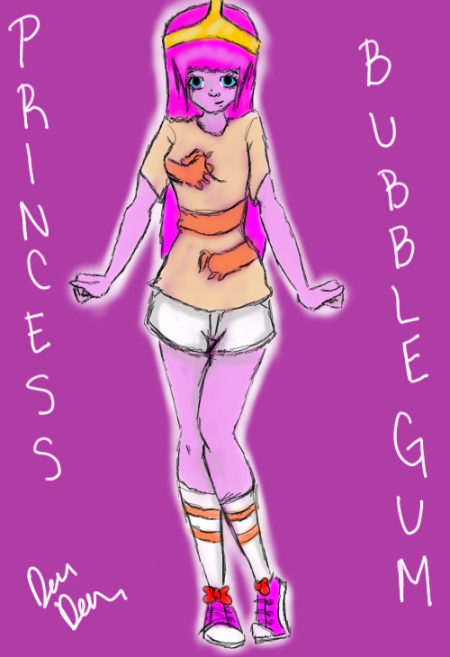 Princess Bubblegum by DebbzDoodles on DeviantArt