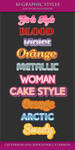 10 Colorful Graphic Styles for Adobe Illustrator. by Love-Kay