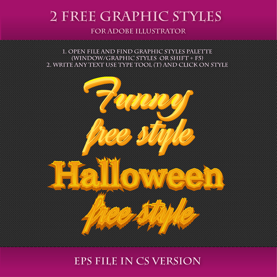 FREE Graphic Styles for Adobe Illustrator #17