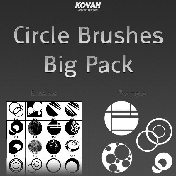 Cirlce Brushes by -KoVaH- by theKovah on DeviantArt