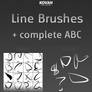 Line Brushes + complete ABC