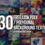 30 Free Polygonal Low Poly Background Textures