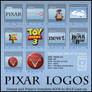 Pixar Logos - Icons