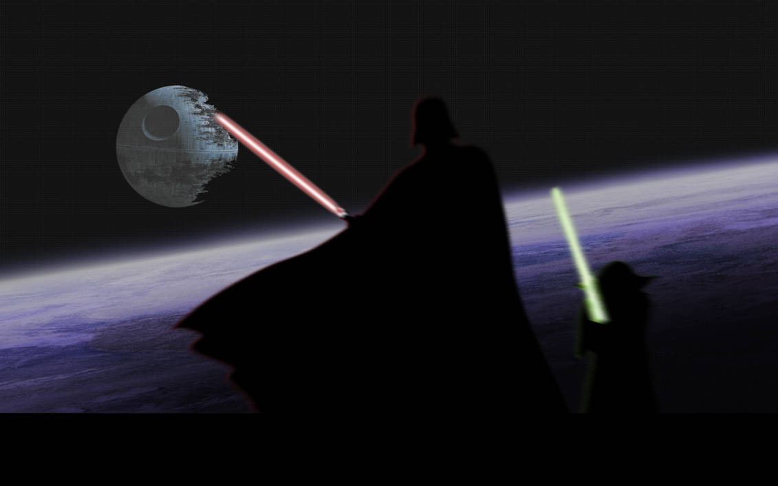 Star Wars Darth Vader vs Yoda Wallpaper by iFab on DeviantArt
