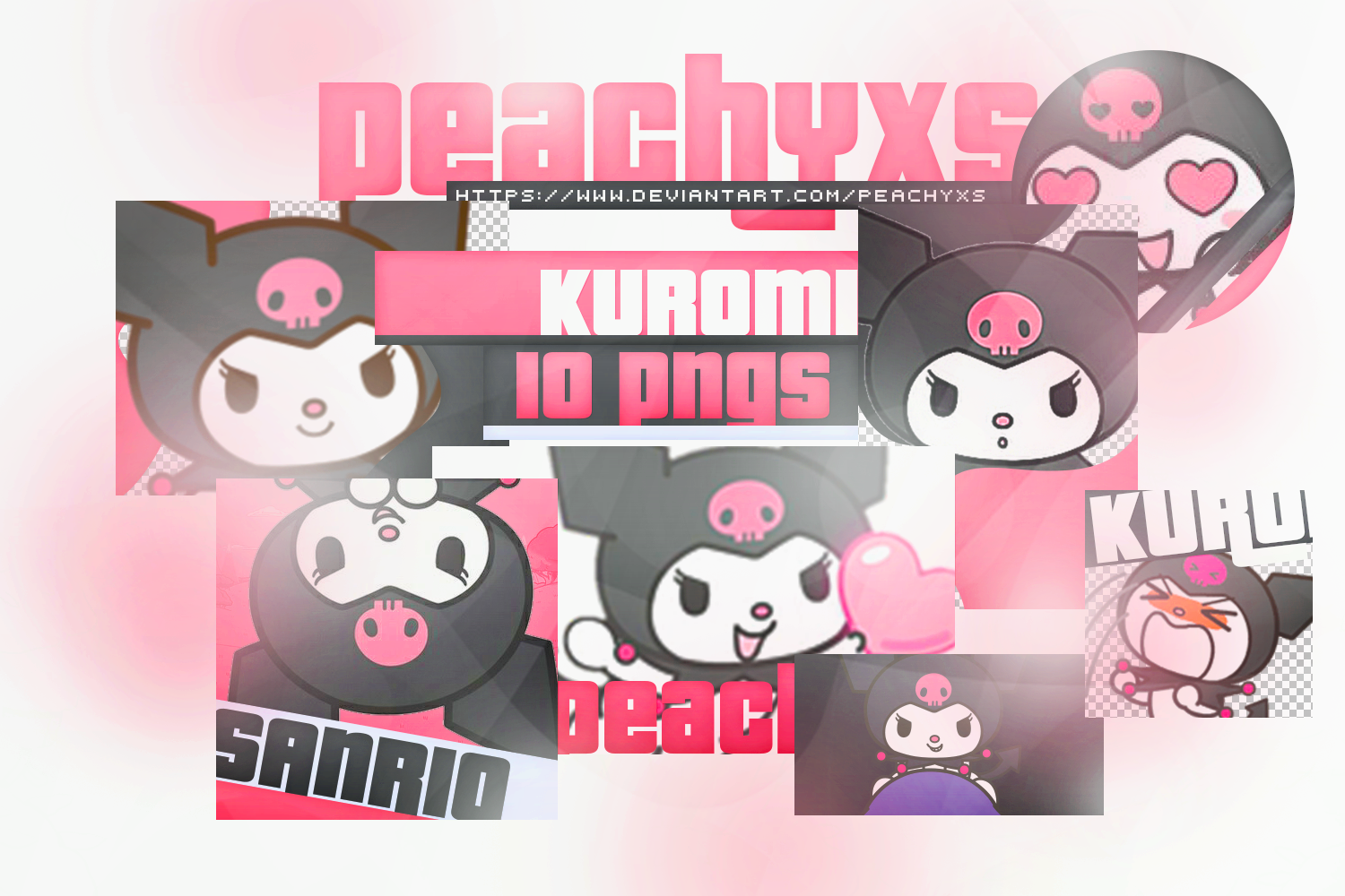 Kuromi PNG PACK by Peachyxs by Peachyxs on DeviantArt