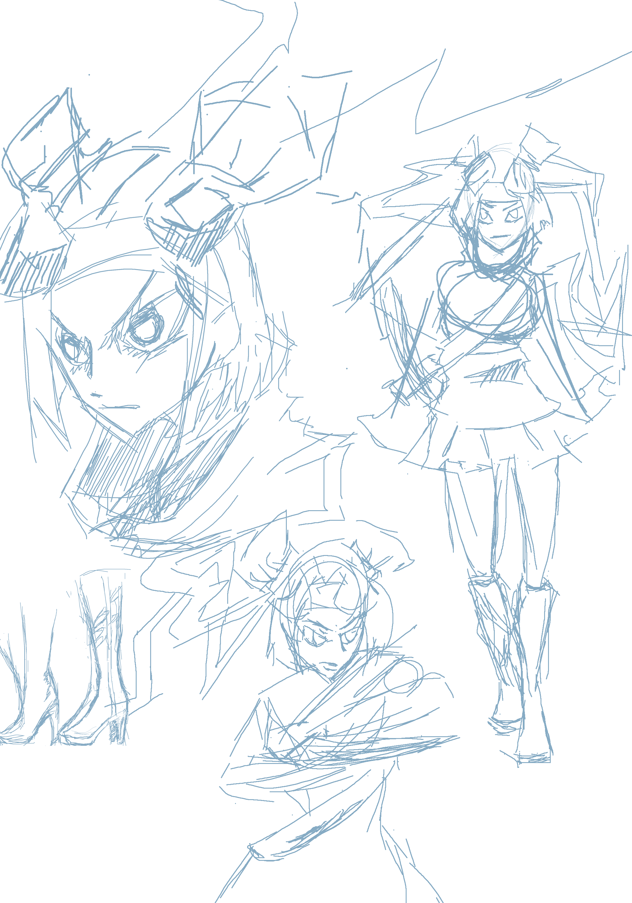 Naomi Character Design - Test Sketch by Its-Artorias on DeviantArt