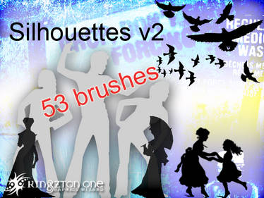 Silhouette brushes V2