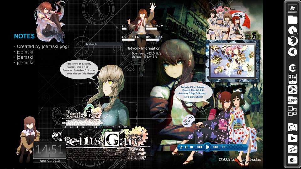 Steins,Gate Pack 1.0 by ijoemski on DeviantArt