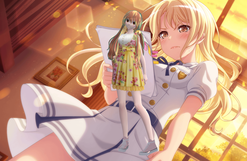 MMD Bang Dream - Touko Kirigaya Model DL by Busgirl333 on DeviantArt