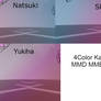 4Color Karumaruka - MMD MME Effect DL