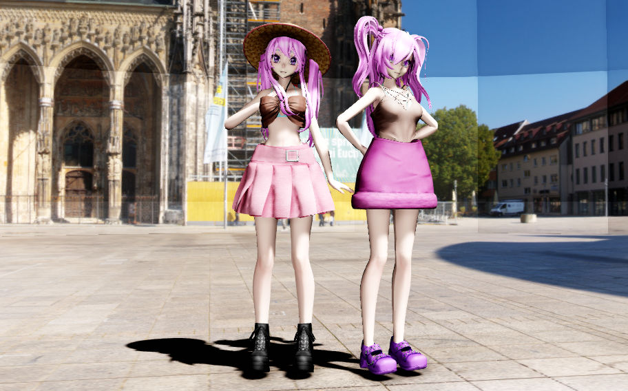 MMD Catch Teenieping - Bellaping and Ellaping DL by Busgirl333 on ...