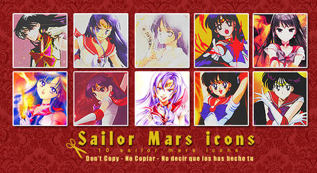 Sailor Mars Icons