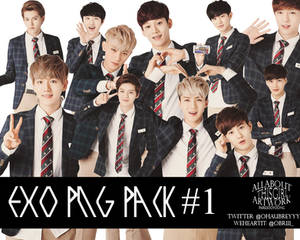 EXO PNG Pack # 1 by ParkSooYoong