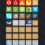 Square Buttons 48 px PNG+ICO