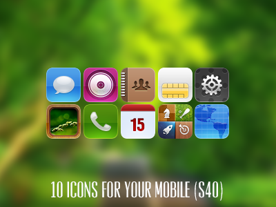 Mitters icons (mobile) by Ampeross