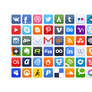 Qvoppies: Free social icons + PSD