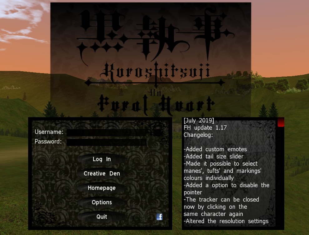 Kuroshitsuji Mod for feralheart