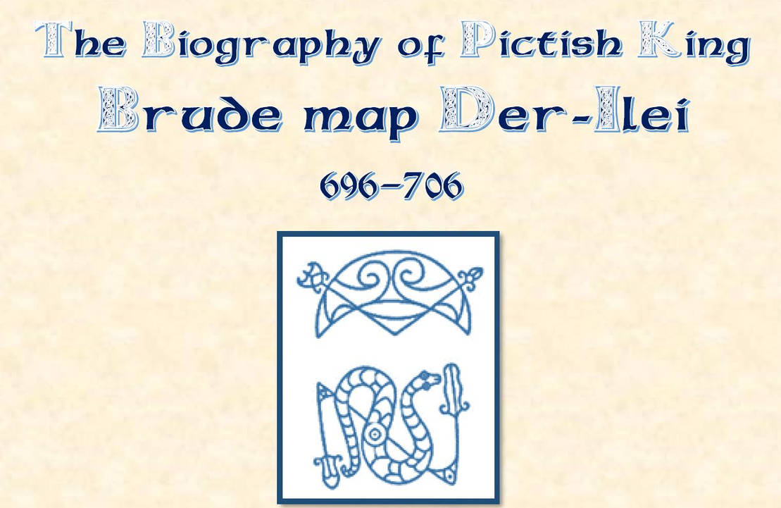 The Biography of Pictish King Brude map Der-Ilei by phasai on DeviantArt