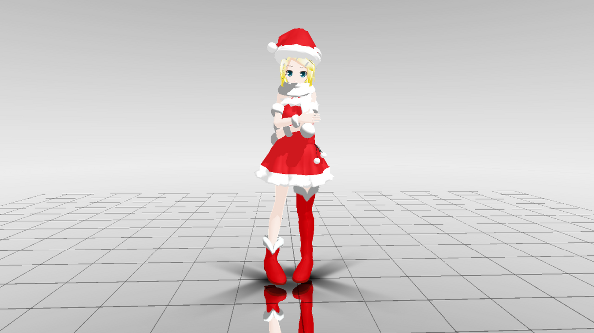 mmd request Lat Rin Christmas Version download by MikuEvalon on DeviantArt