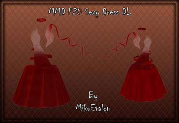 MMD P2U Sexy Dress DL