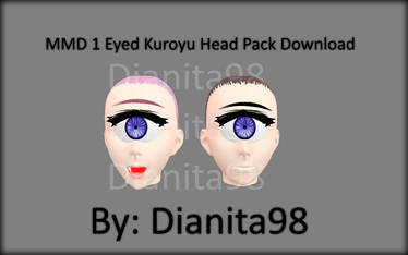 MMD 1 Eyed/Cyclops Kuroyu Head Download