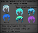 MMD TDA Imitation Bangs Download by MikuEvalon