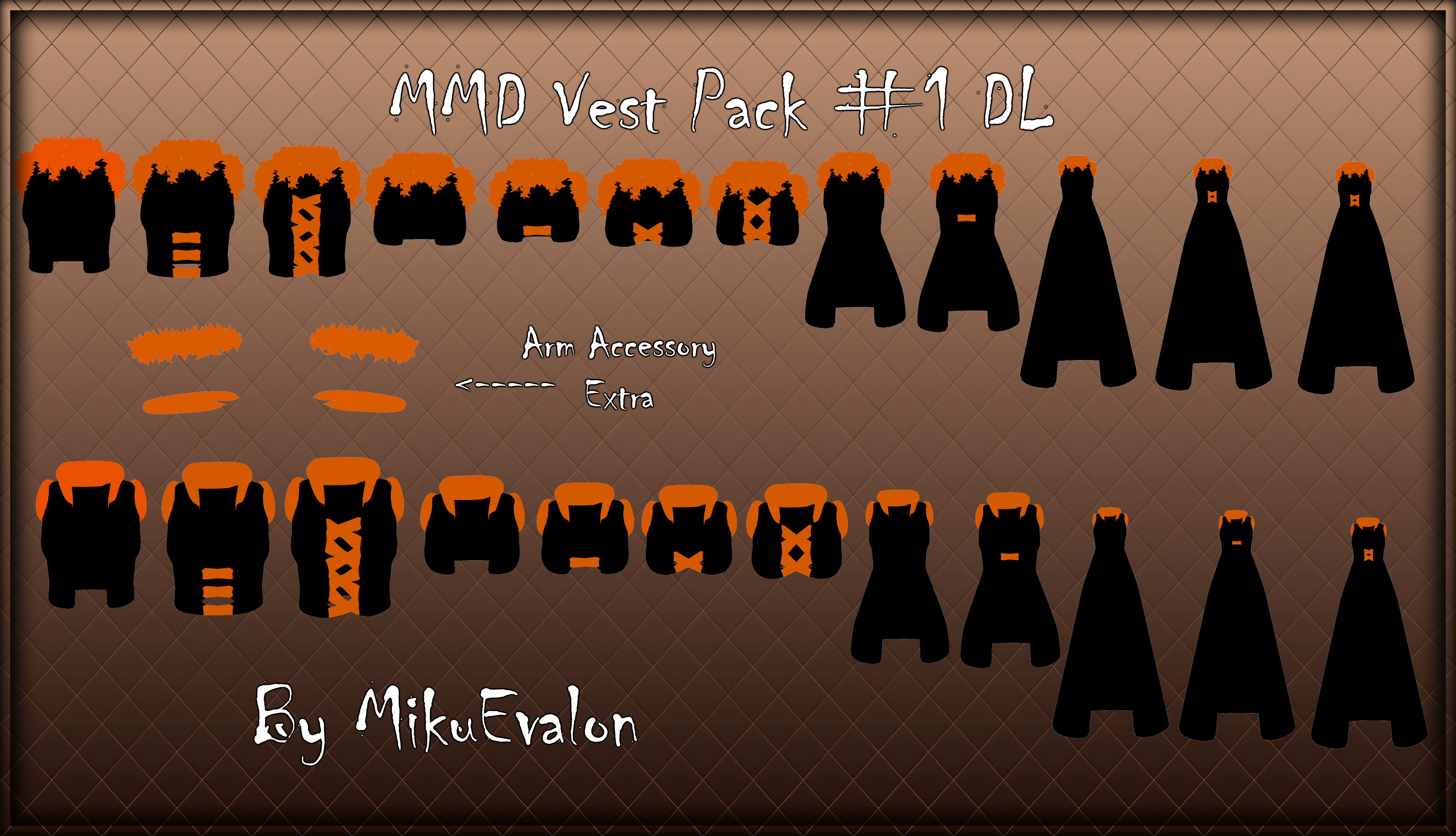 MMD Vest Pack #1 Dl by MikuEvalon on DeviantArt