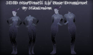 MMD TDP Startouched Elf Base Pack Download