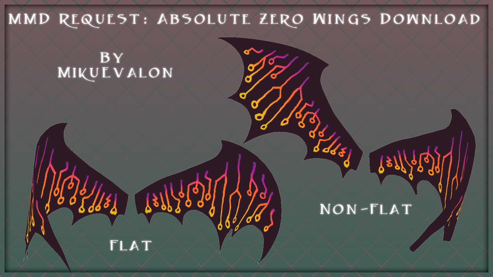 MMD Request: Absolute Zero Wings Download by MikuEvalon on DeviantArt