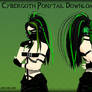 MMD Cybergoth Ponytail Download {Down}