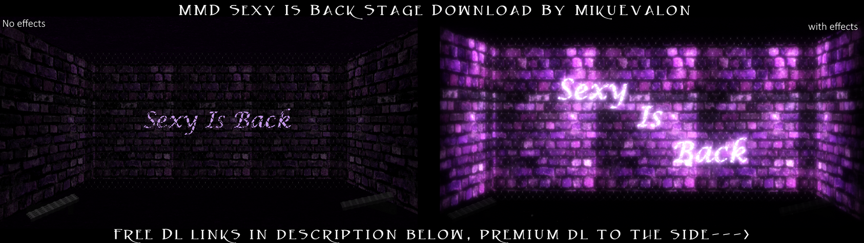 MMD Sexy Is Back Stage Download by MikuEvalon on DeviantArt