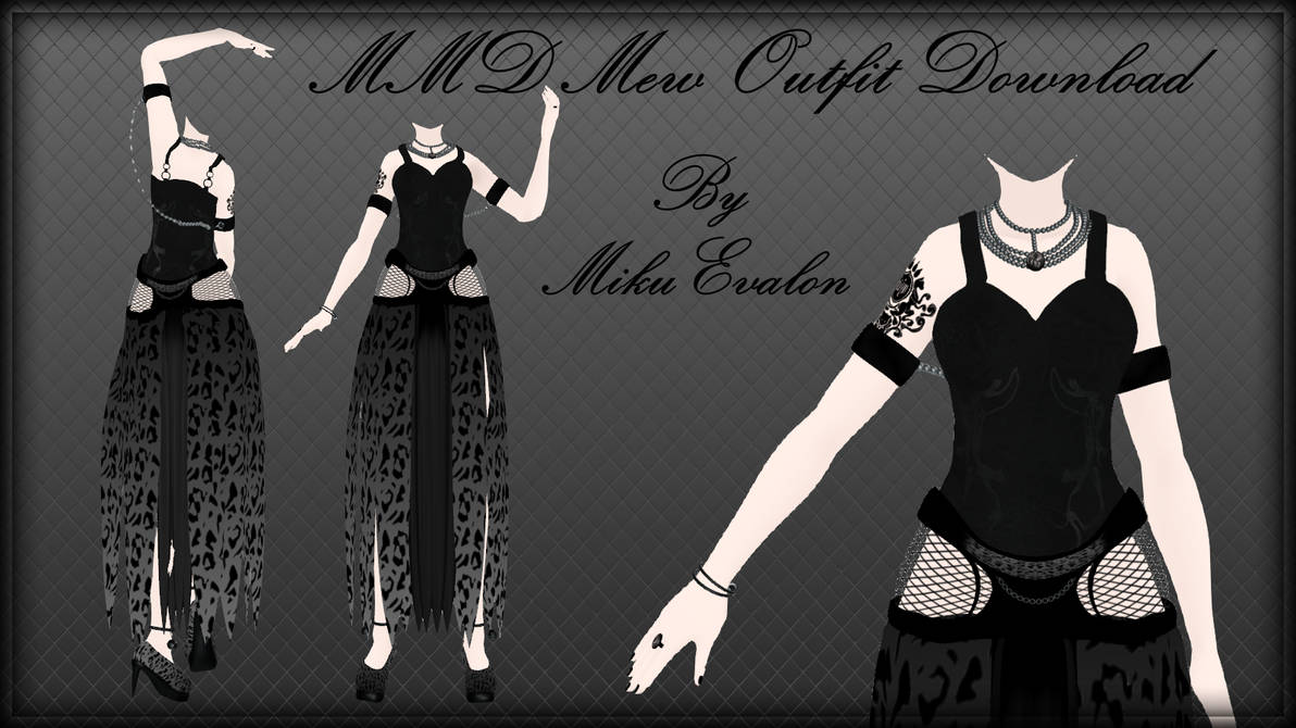 MMD Mew Outfit Download by MikuEvalon on DeviantArt