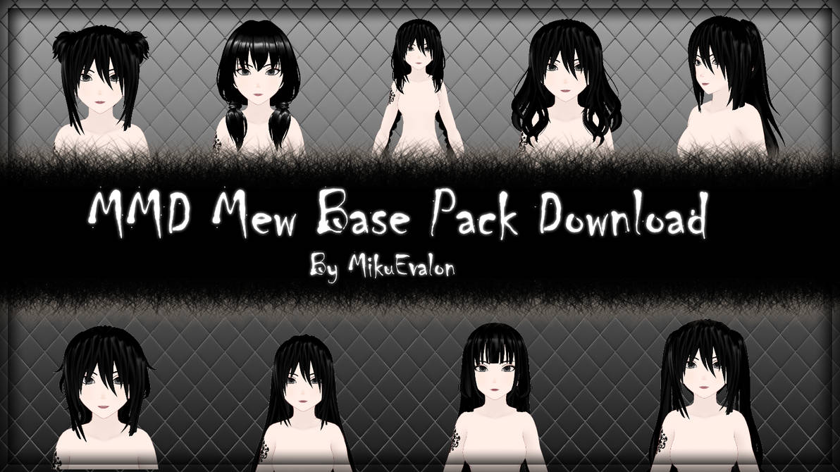 MMD Mew Base Pack Download by MikuEvalon on DeviantArt